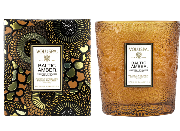 Voluspa Baltic Amber Classic Candle