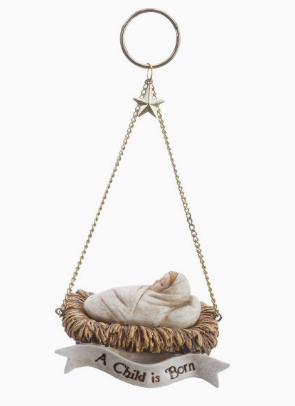 Demdaco Baby Jesus Ornament