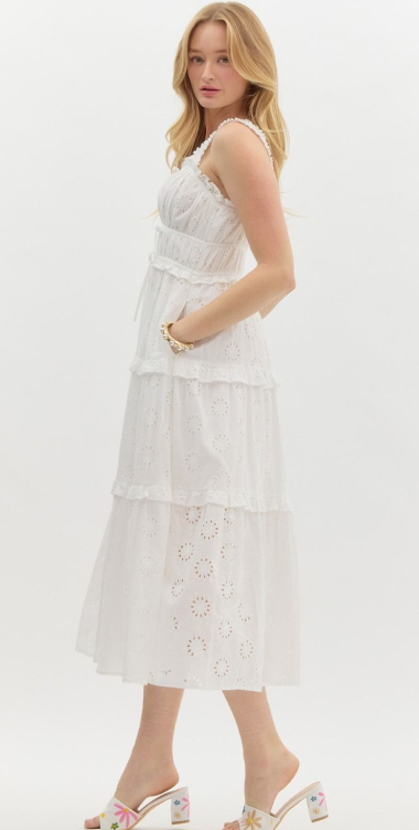 Spring Breeze Midi Dress