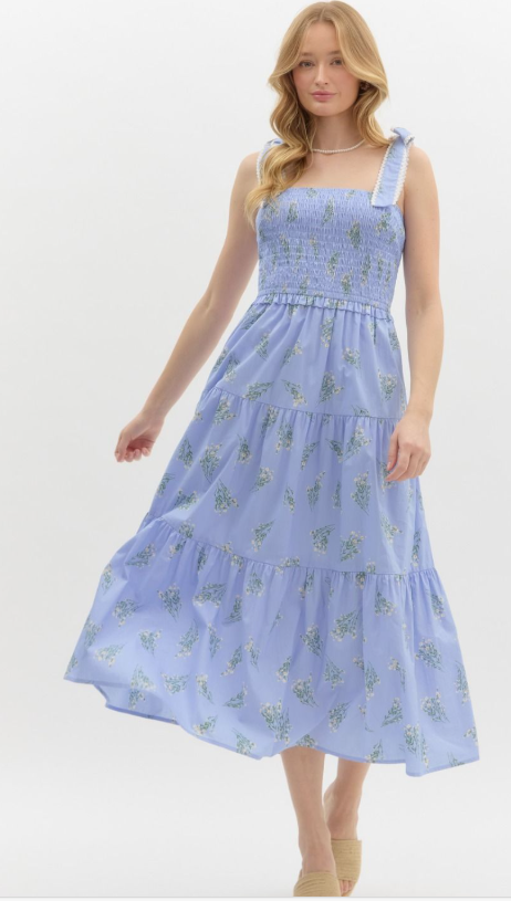 Willow Meadow Midi Dress