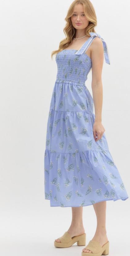 Willow Meadow Midi Dress