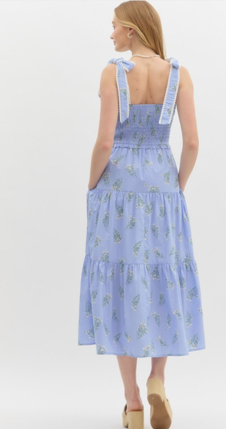 Willow Meadow Midi Dress