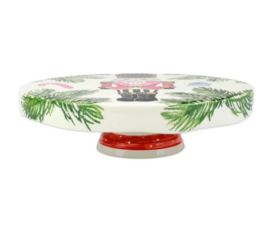 Vietri Nutcracker Cake Stand