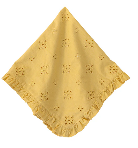 Juliska Eyelet Napkin - Sunflower