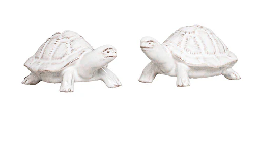 Juliska Clever Creatures Turtle Salt and Pepper Set/2pc