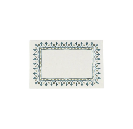 Juliska Villa Seville Place Card Set/12- Chambray