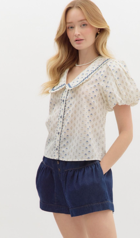 Bubble Garden Top