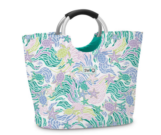 Swig Sea Swirl Loopi Tote Bag