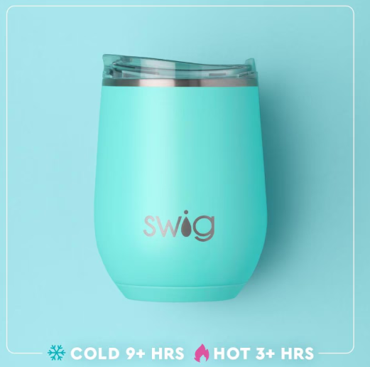 Swig Miss Independence Stemless Wine Cup 12oz