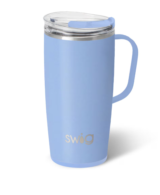 Swig Shimmer Periwinkle Travel Mug 22oz