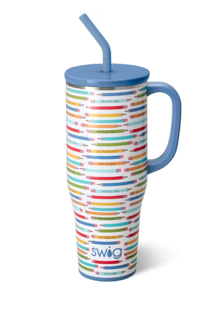 Swig Teacher Life Mega Mug 40oz