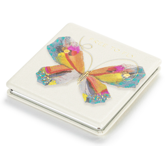 Demdaco Butterfly Pocket Mirror