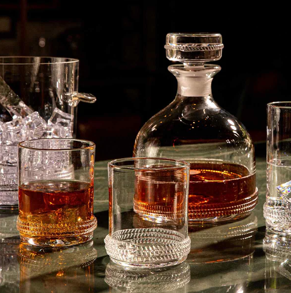 Juliska Dean Whiskey Decanter