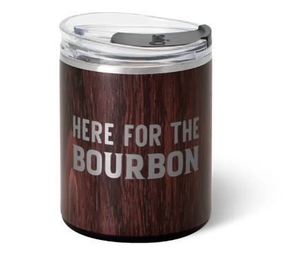 Swig Here for the Bourbon Lowball Tumbler 12oz