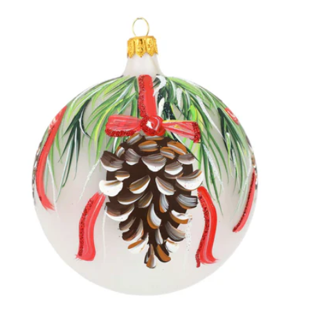Vietri Ornaments Pinecone Ornament