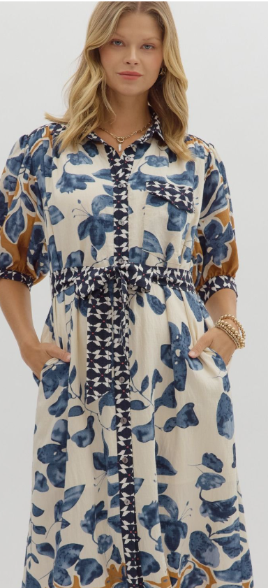 The Indigo Garden Midi