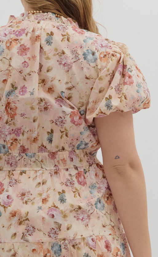 Rosewood Meadow Maxi Plus Dress