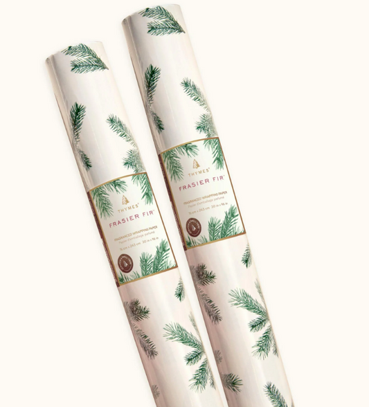 Thymes Frasier Fir Fragranced Wrapping Paper
