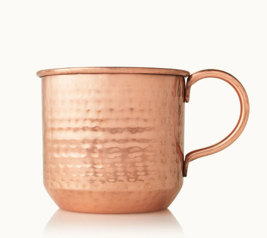 Thymes Simmered Cider Copper Cup Candle