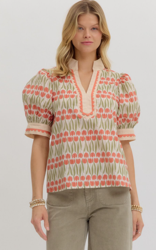 Entro Tulip Breeze Blouse