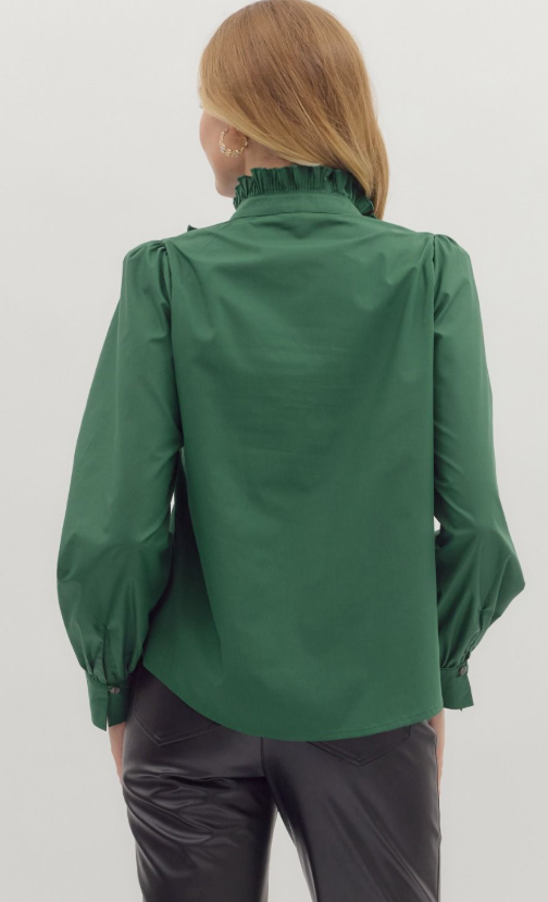 Entro Ruffle Manor Blouse