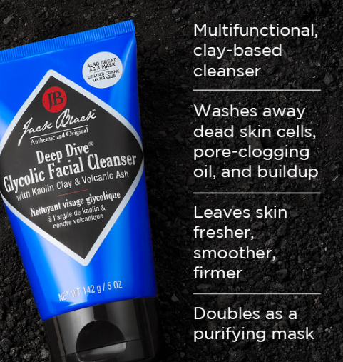 Jack Black Deep Dive Glycolic Facial Cleanser