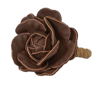 Juliska Camellia Napkin Ring - Brown