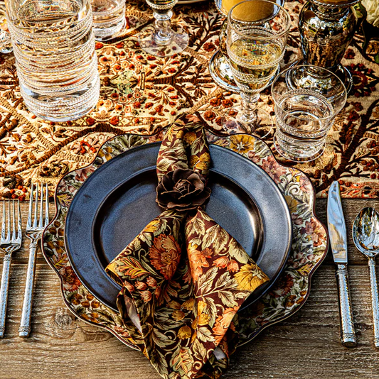 Juliska Willa Napkin Set - Amber