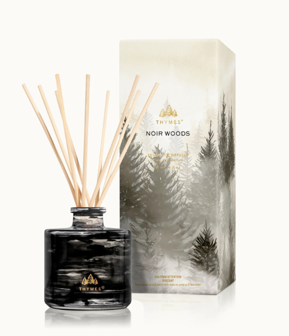 Thymes Noir Woods Petite Reed Diffuser