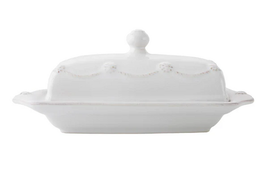 Juliska Berry & Thread Butter Dish - Whitewash