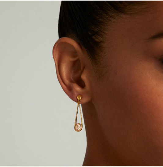 Dean Davidson Signature Pave Mini Ipanema Earrings