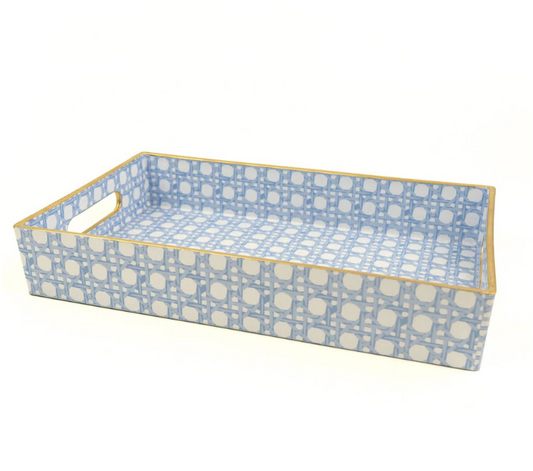 8 Oak Lane Cane Vanity Tray