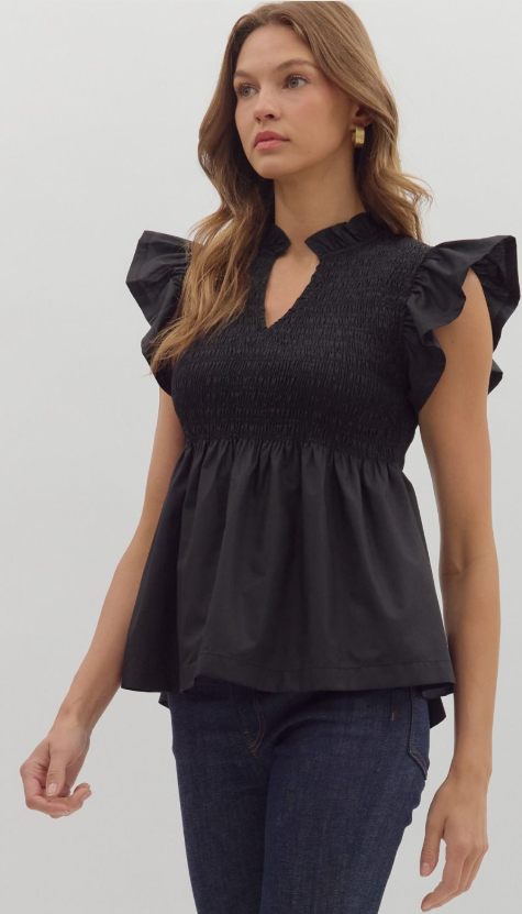Ruffle & Grace Top