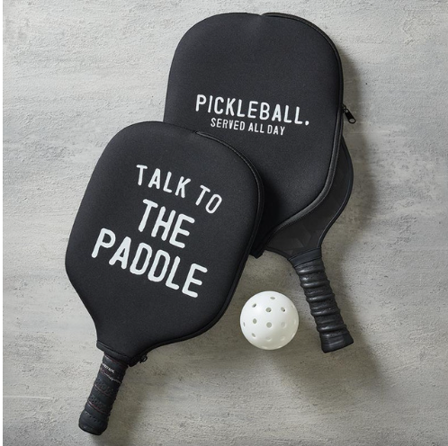 Santa Barbara Pickleball Paddle Cover - Pickleball. Served all day.