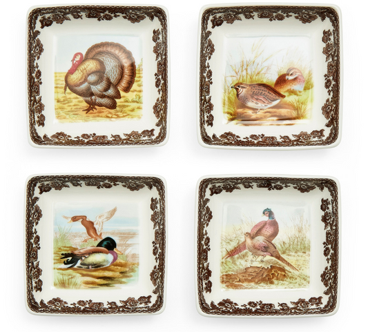 Spode Woodland  Square Dishes