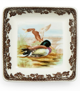 Spode Woodland  Square Dishes
