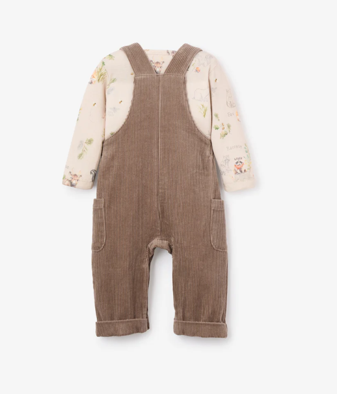 Wilderness Henley + Corduroy Overall Set