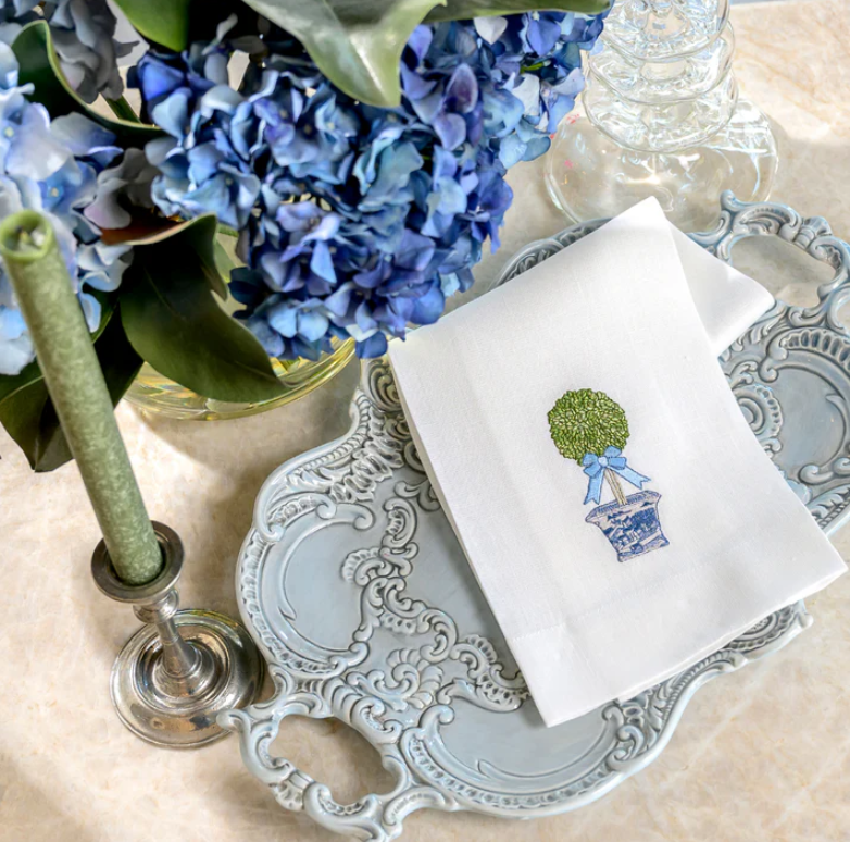 Arte Italica Chinoiserie Boxwood Towel