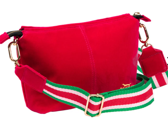 Scout Emily Crossbody-Pink Velvet