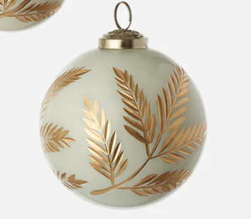 180 Etched Ball Ornament - Set of 3