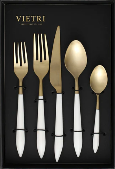 Vietri Ares Oro Five-Piece Place Setting