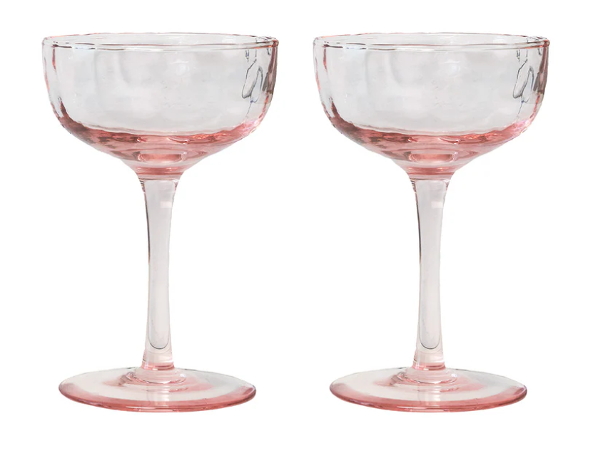 Juliska Puro Cocktail Coupe- Blush