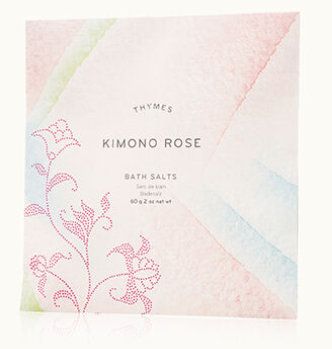 Thymes Kimono Rose Bath Salts Envelope