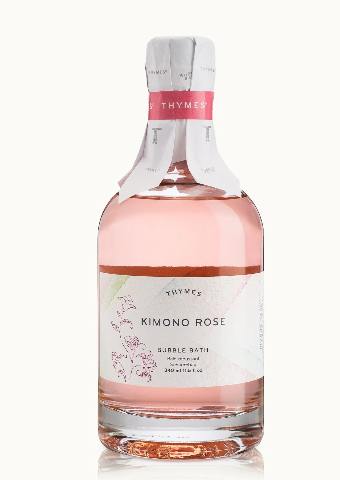 Thymes Kimono Rose Bubble Bath