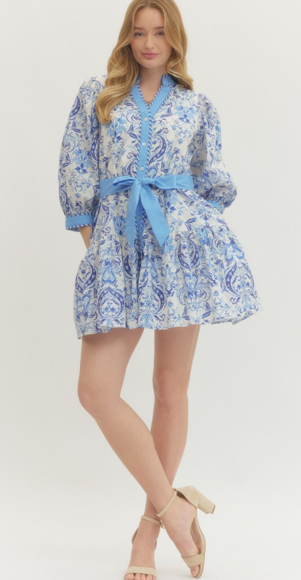 Saltwater Breeze Dress