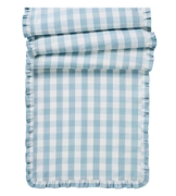 Juliska Gingham Ruffle 18" x 90"Table Runner
