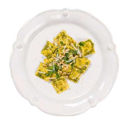 Juliska Berry & Thread Flared Dinner Plate - Whitewash