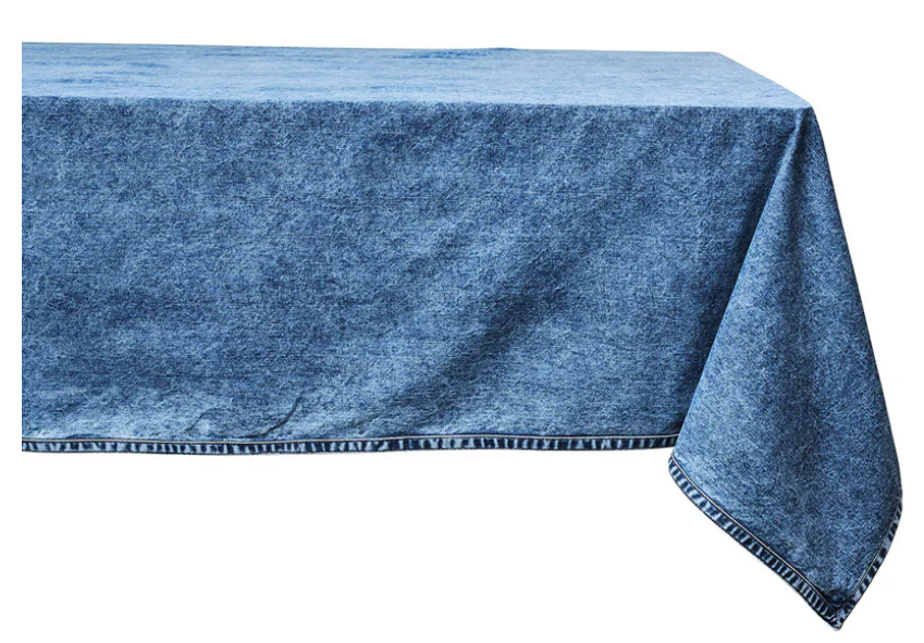 Juliska Denim 60" x 120" Tablecloth - Blue