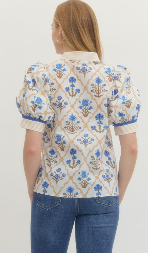 Dune Blossoms Top