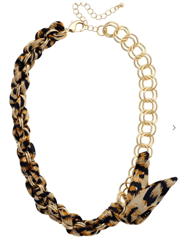 Canvas Style Maia Chain Scarf Necklace